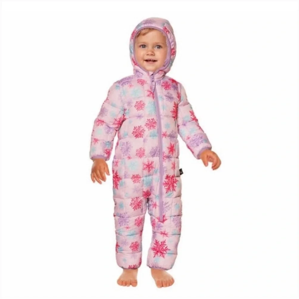 NWT Spyder Full body SNOWSUIT coat girl 18 mo